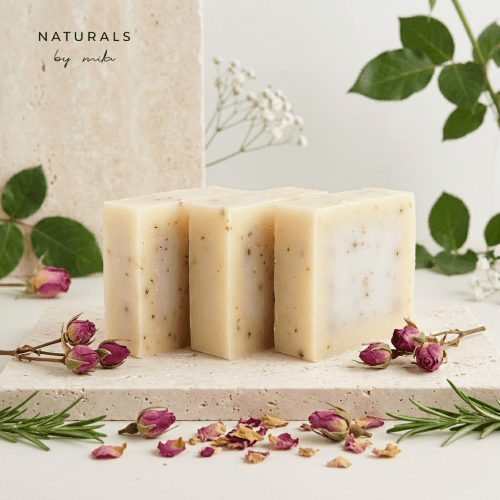 Rose soap bars