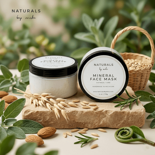 Oatmeal Care Mineral Clay Face Mask