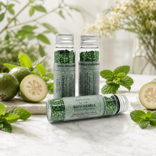 Feijoa Peppermint bath pearls