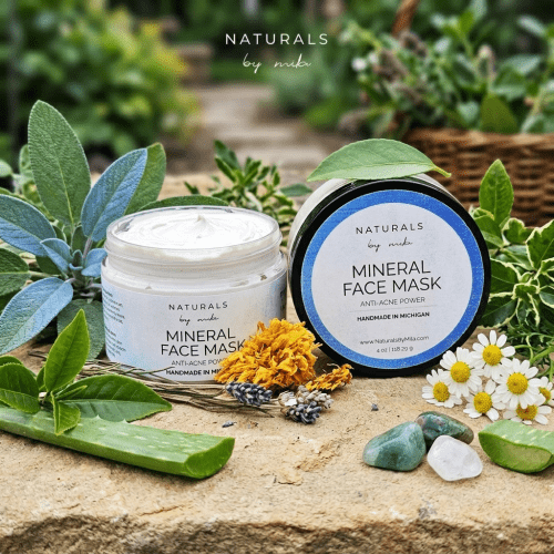 Anti-Acne facial clay mask