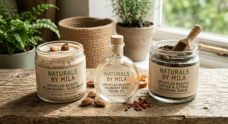 Upcycled natural skincare
