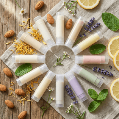 botanical natural lip butters