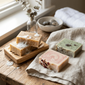 zero-waste organic soap bars