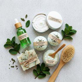 peppermint skincare