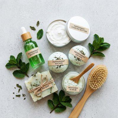 peppermint skincare